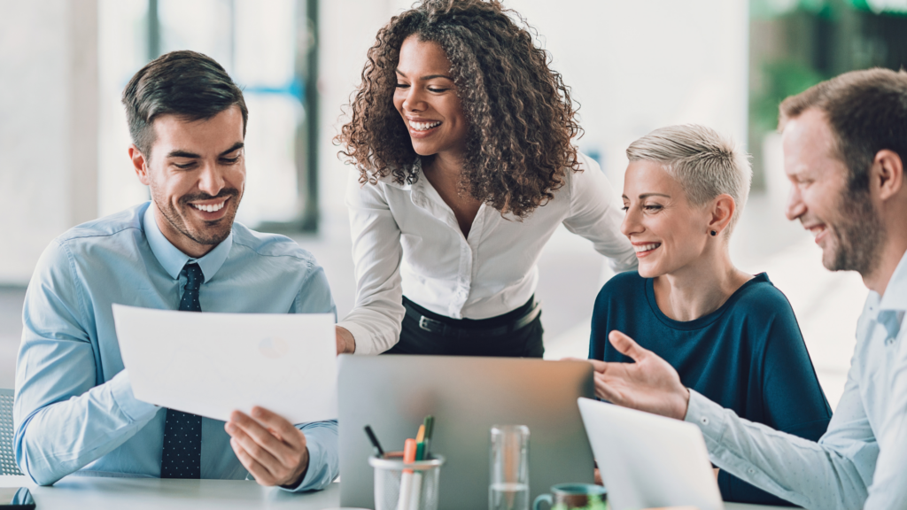 director in an office environment